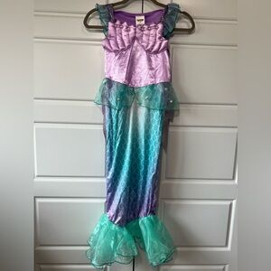 Mermaid Costume Spooktacular Creations Girls Size M 7/8 Purple Teal Halloween